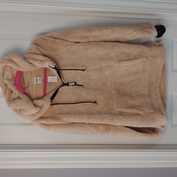 PINK Victoria's Secret Tops - VS Pink Varsity Sherpa